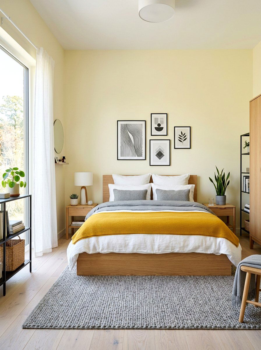 30 Soft Yellow Bedroom Ideas That Brighten Every Morning