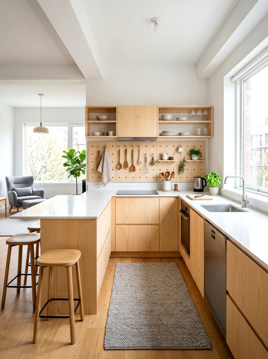 Scandinavian Studio Kitchen - 30 studio kitchen ideas