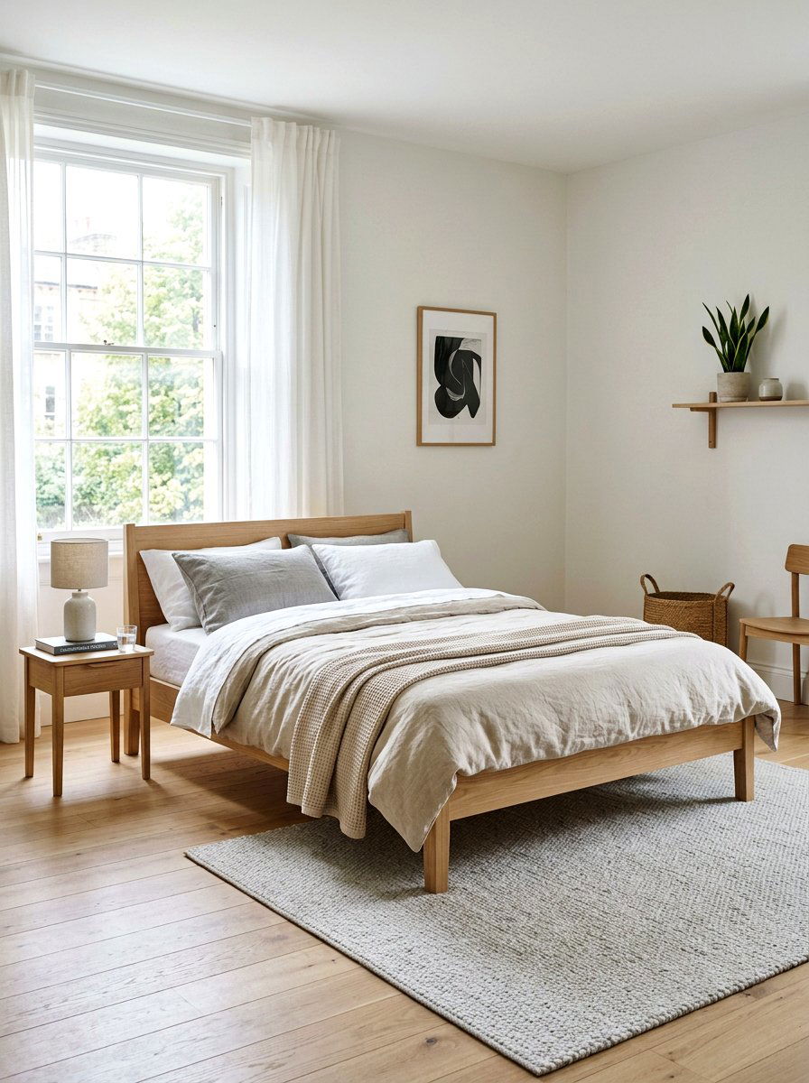 Scandinavian Style Bed - 30 romantic hotel bedroom ideas