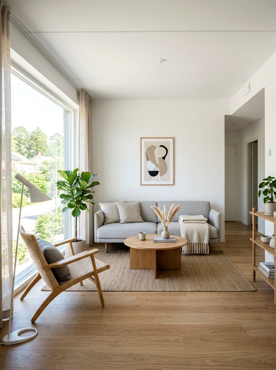 Scandinavian Style Interior - 30 small apartment living room ideas
