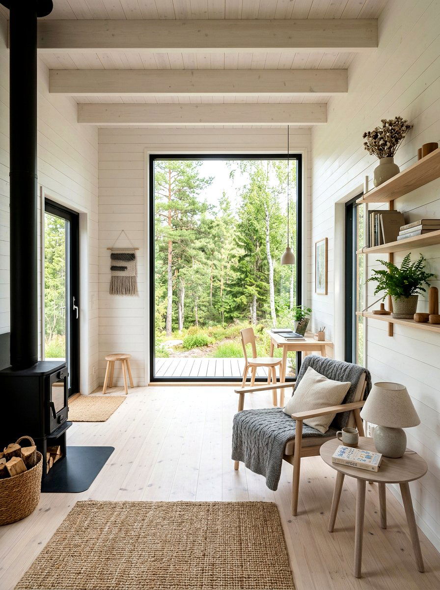 Scandinavian Style Shed - 30 she shed ideas