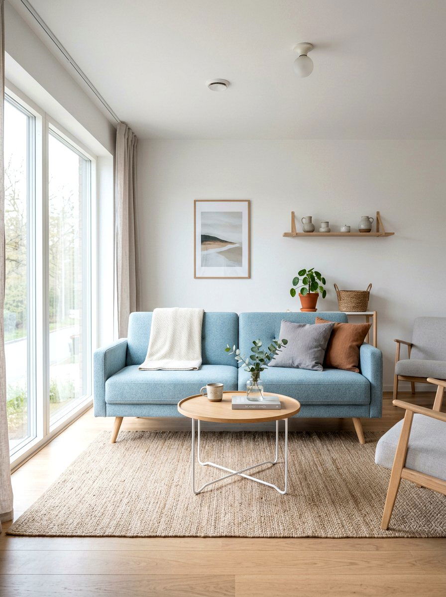 Scandinavian Style Sleeper - 30 sofa bed luxury apartment ideas