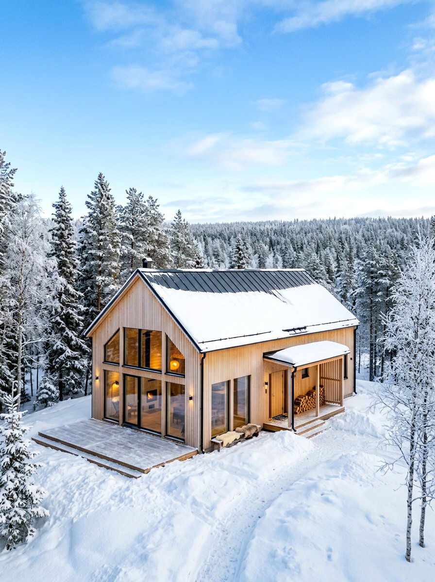 Scandinavian Timber Villa - 30 villa exterior ideas