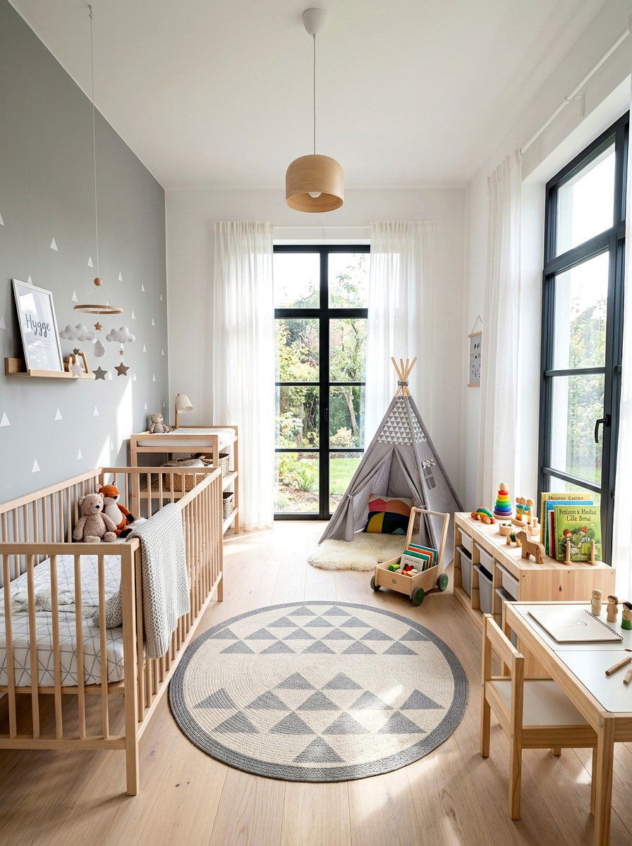 Scandinavian Toddler Room - 30 montessori bedroom ideas