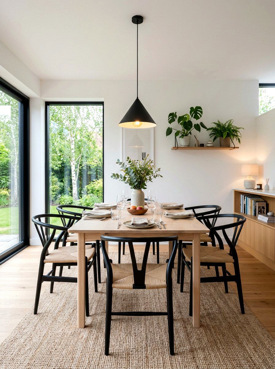 Scandinavian Wood Dining - 30 formal dining room ideas
