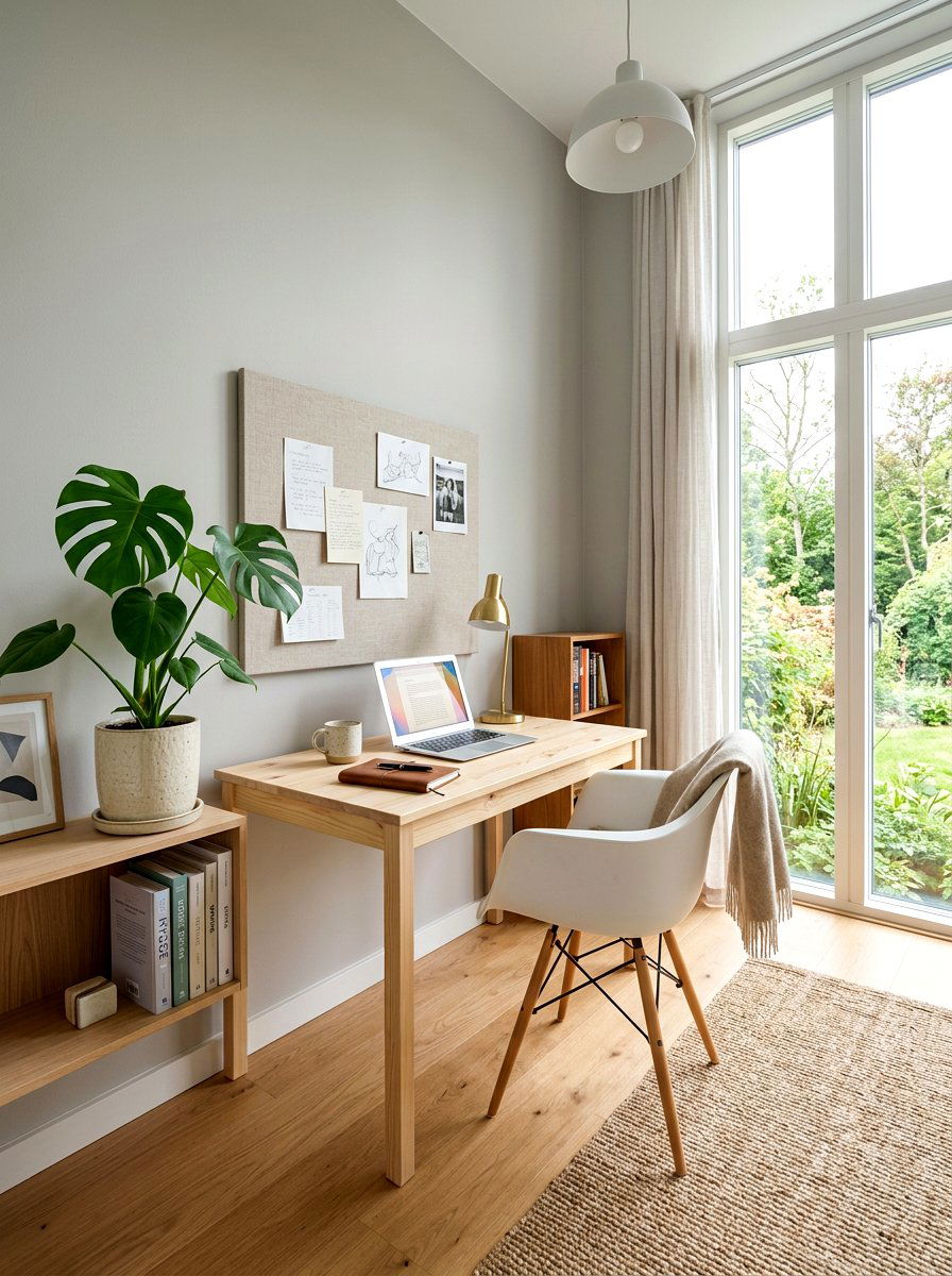 Scandinavian Writing Room - 30 writing room ideas