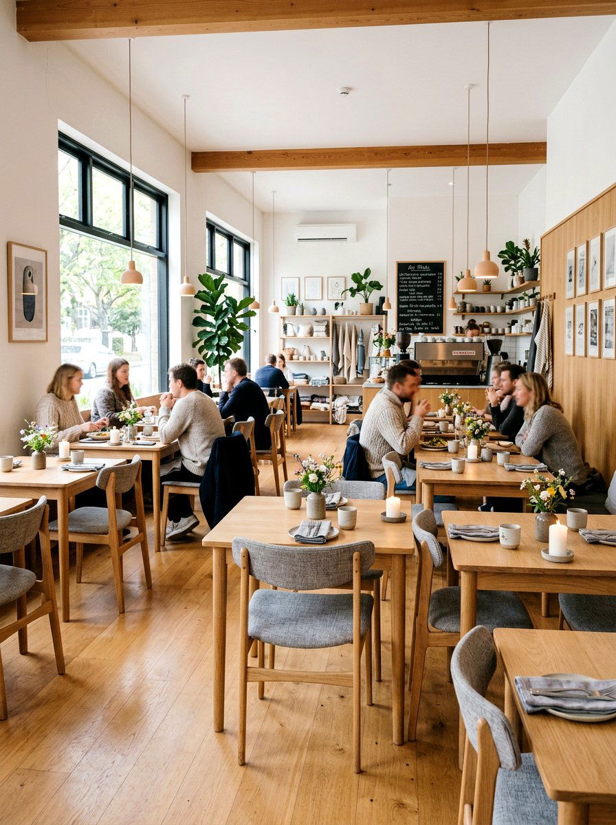 Scandinavian dining room - 30 boutique restaurant dining ideas