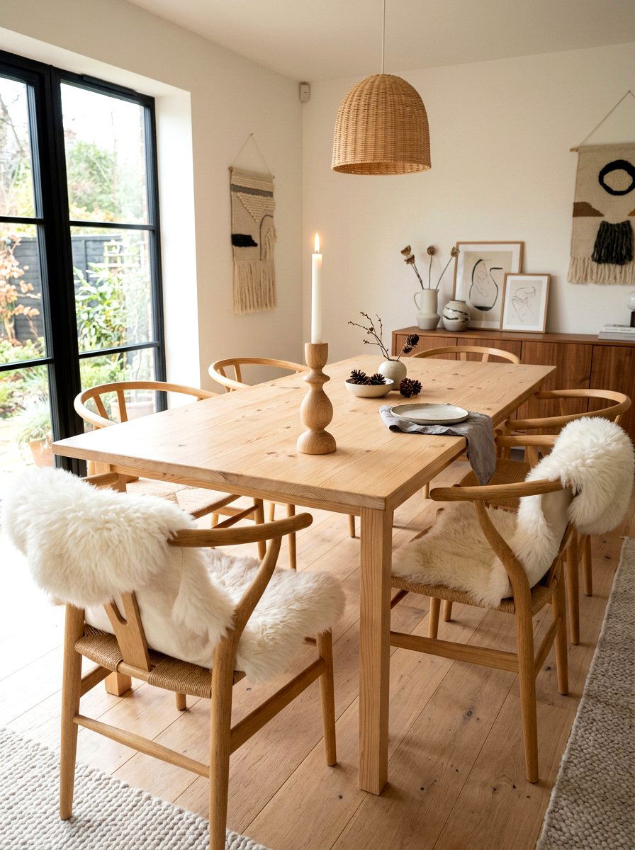 Scandinavian dining room candle styling - 30 candlelit dining room ideas aesthetic