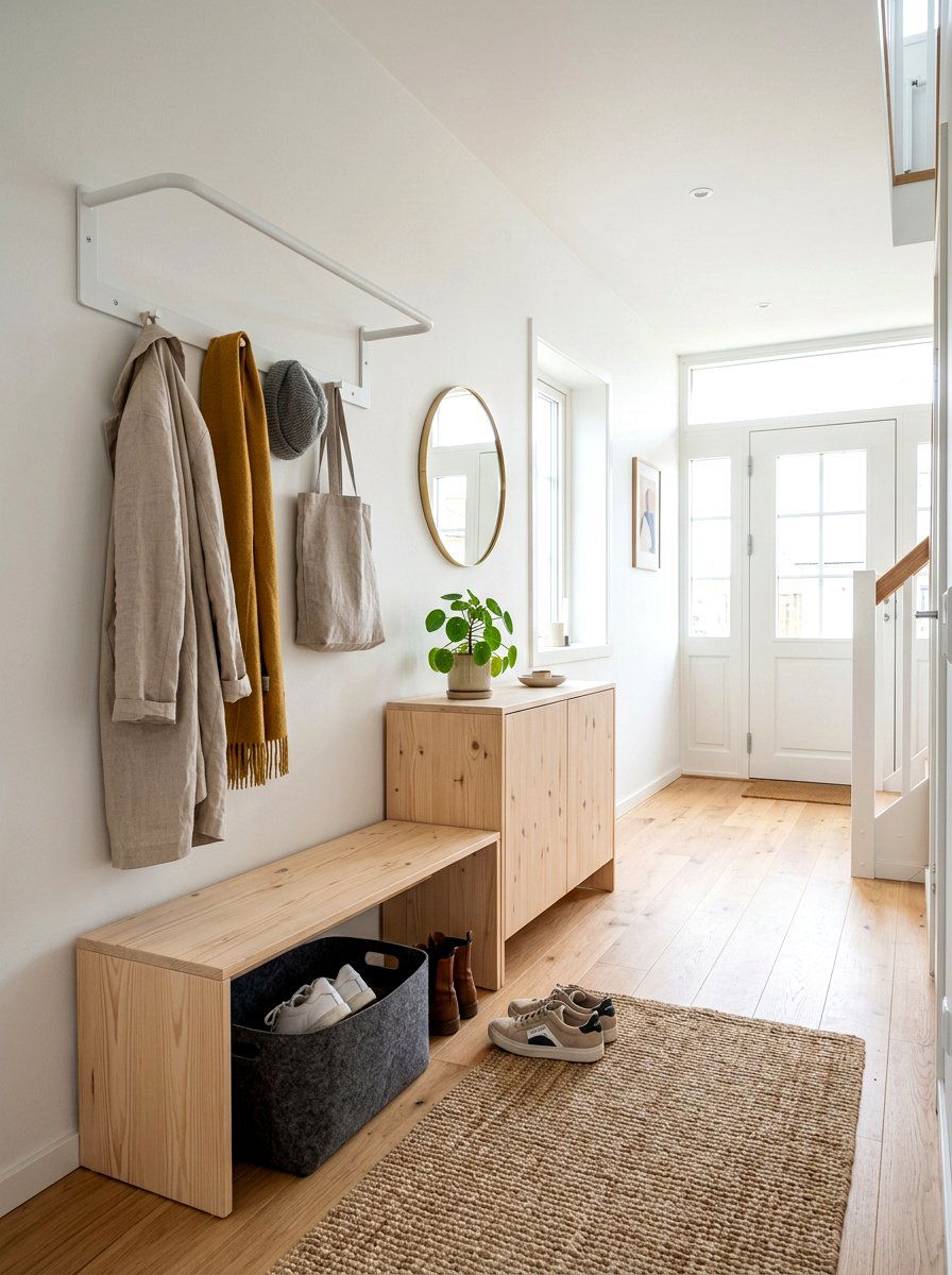 Scandinavian entryway design - 30 entryway ideas