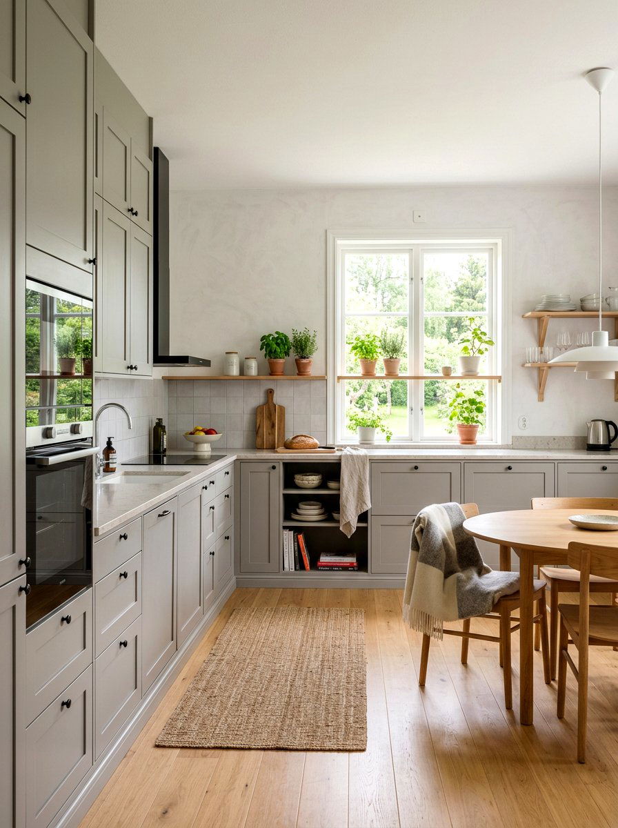Scandinavian stone gray kitchen - 30 stone gray kitchen ideas