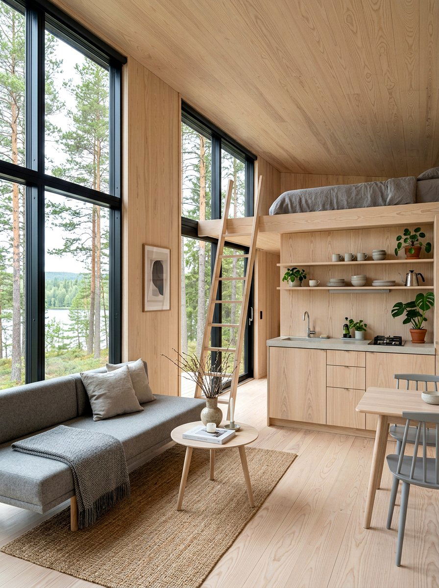 Scandinavian tiny house - 30 tiny house ideas