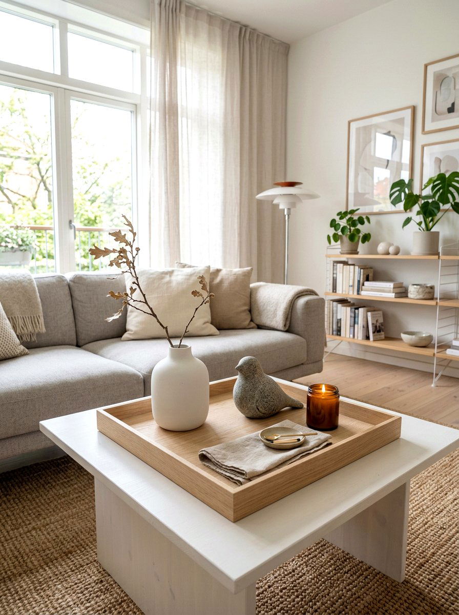 30 Coffee Table Tray Styling Ideas For Easy, Elegant Setup