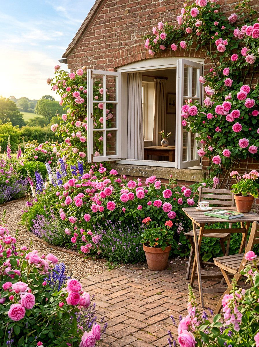 Scented Rose Layout - 30 rose garden ideas