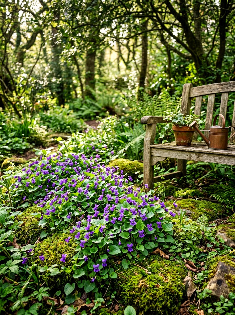 Scented Violet Patch - 30 fragrance garden ideas