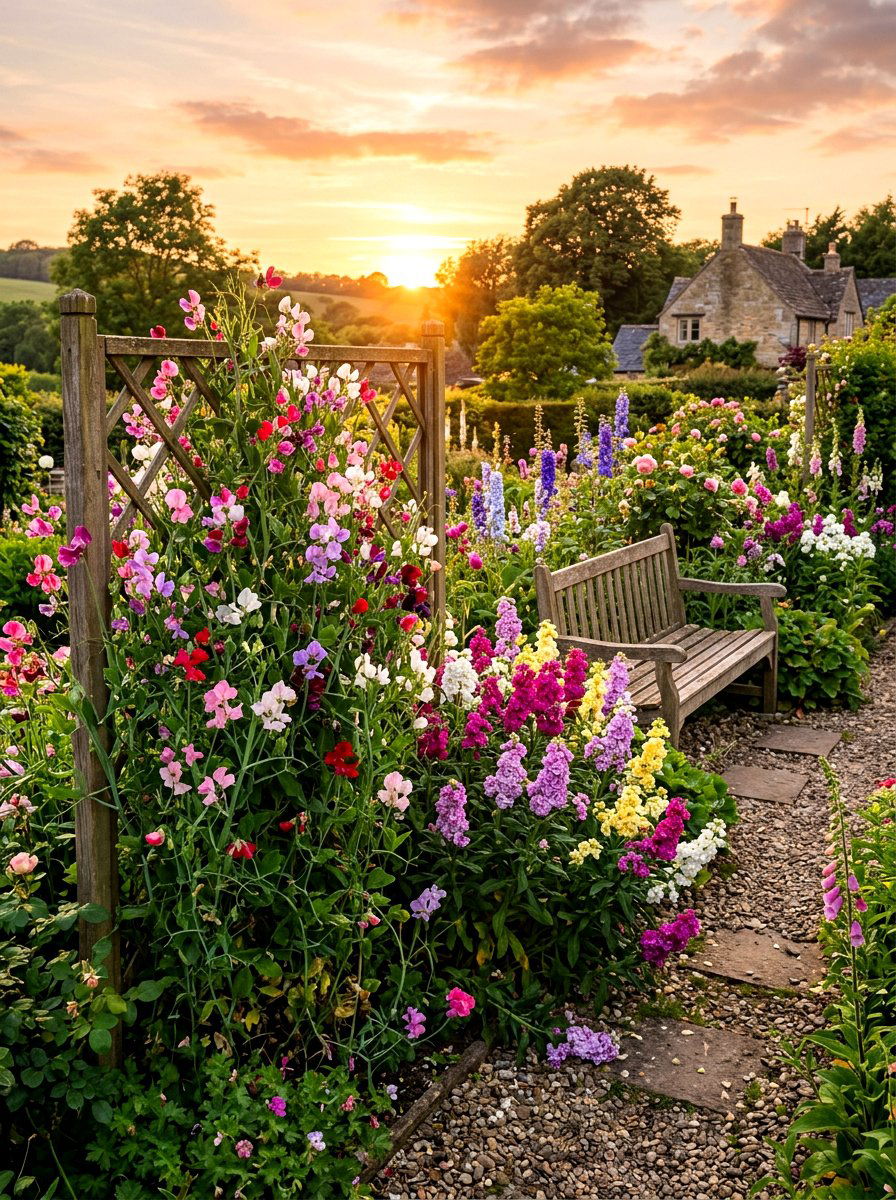 Scented flower garden - 30 cut flower garden ideas