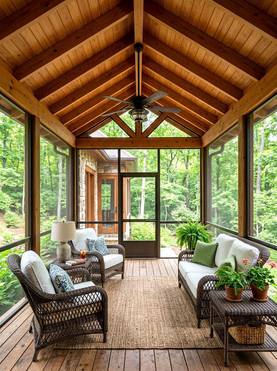 Screened In Breezeway - 30 breezeway ideas