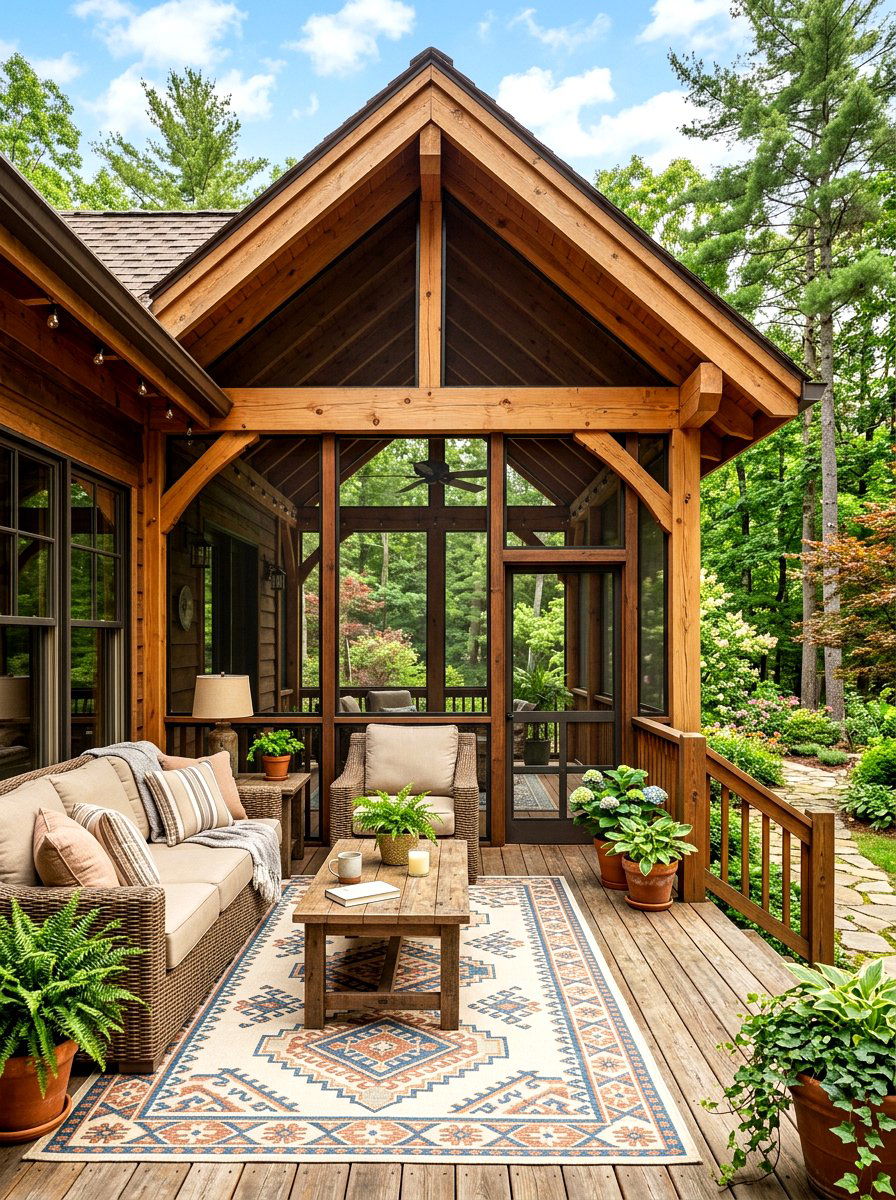 Screened In Deck - 30 detached deck ideas