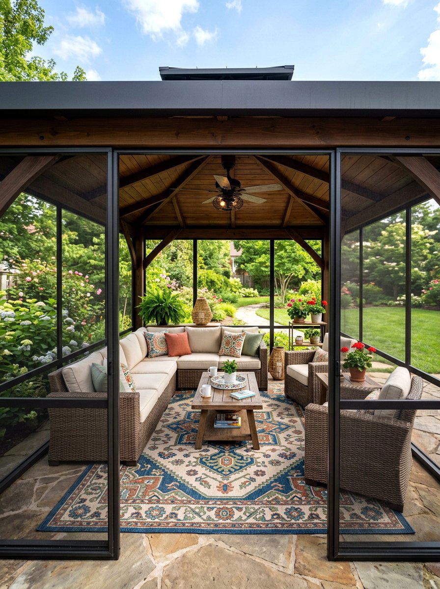 Screened In Hardtop Gazebo - 30 hardtop gazebo ideas