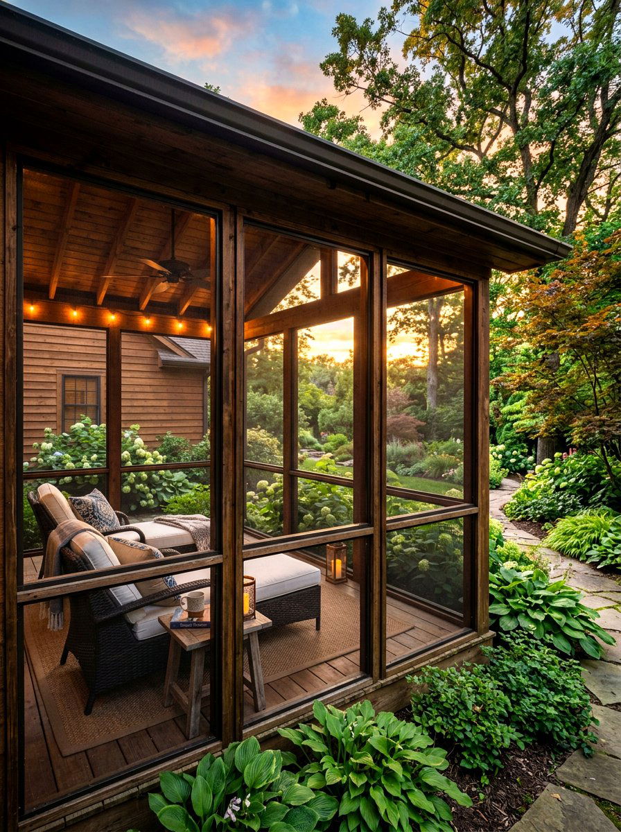 Screened In Patio Sunroom - 30 enclosed patio sunroom ideas