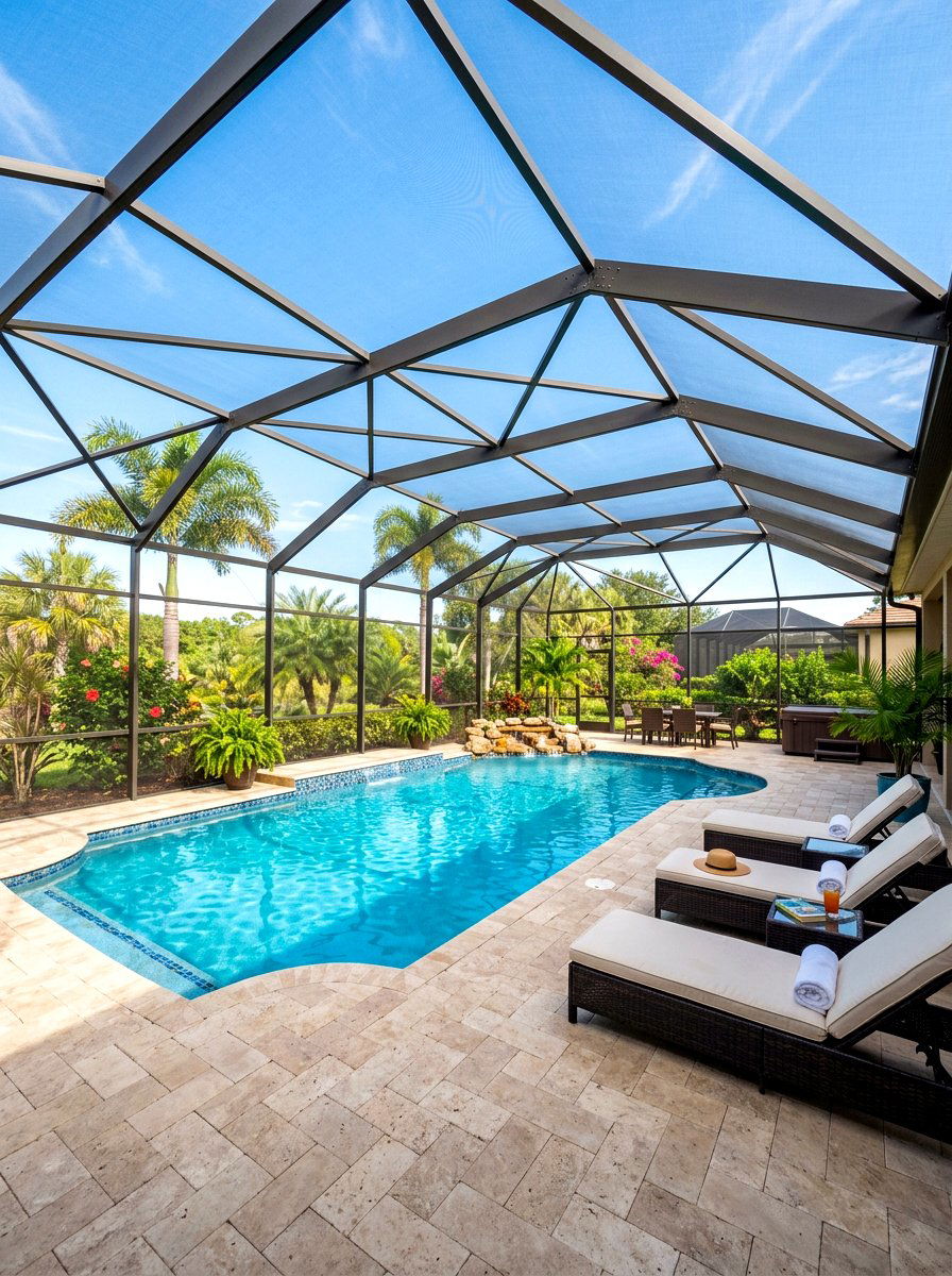 Screened In Pool Enclosure - 30 screened patio enclosure ideas