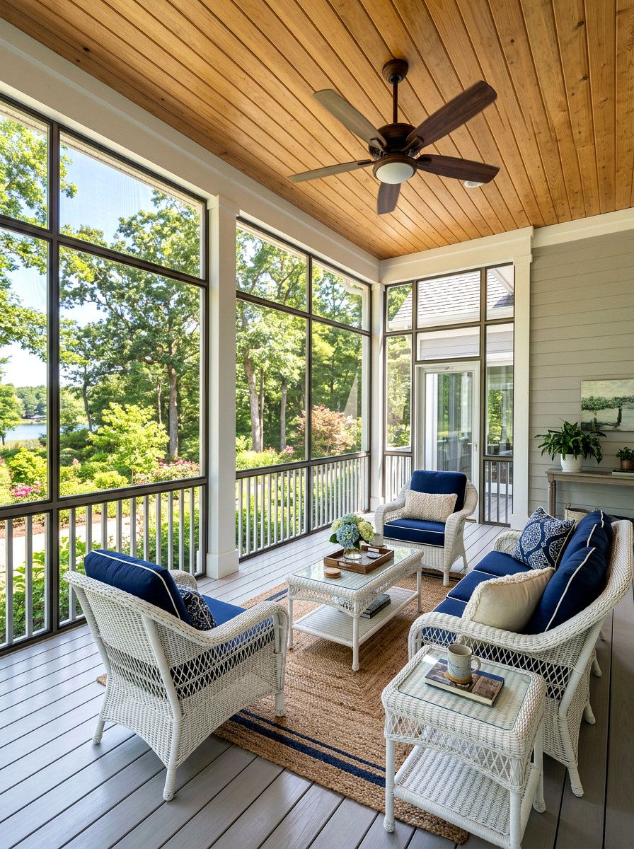 Screened In Porch - 30 covered patio ideas