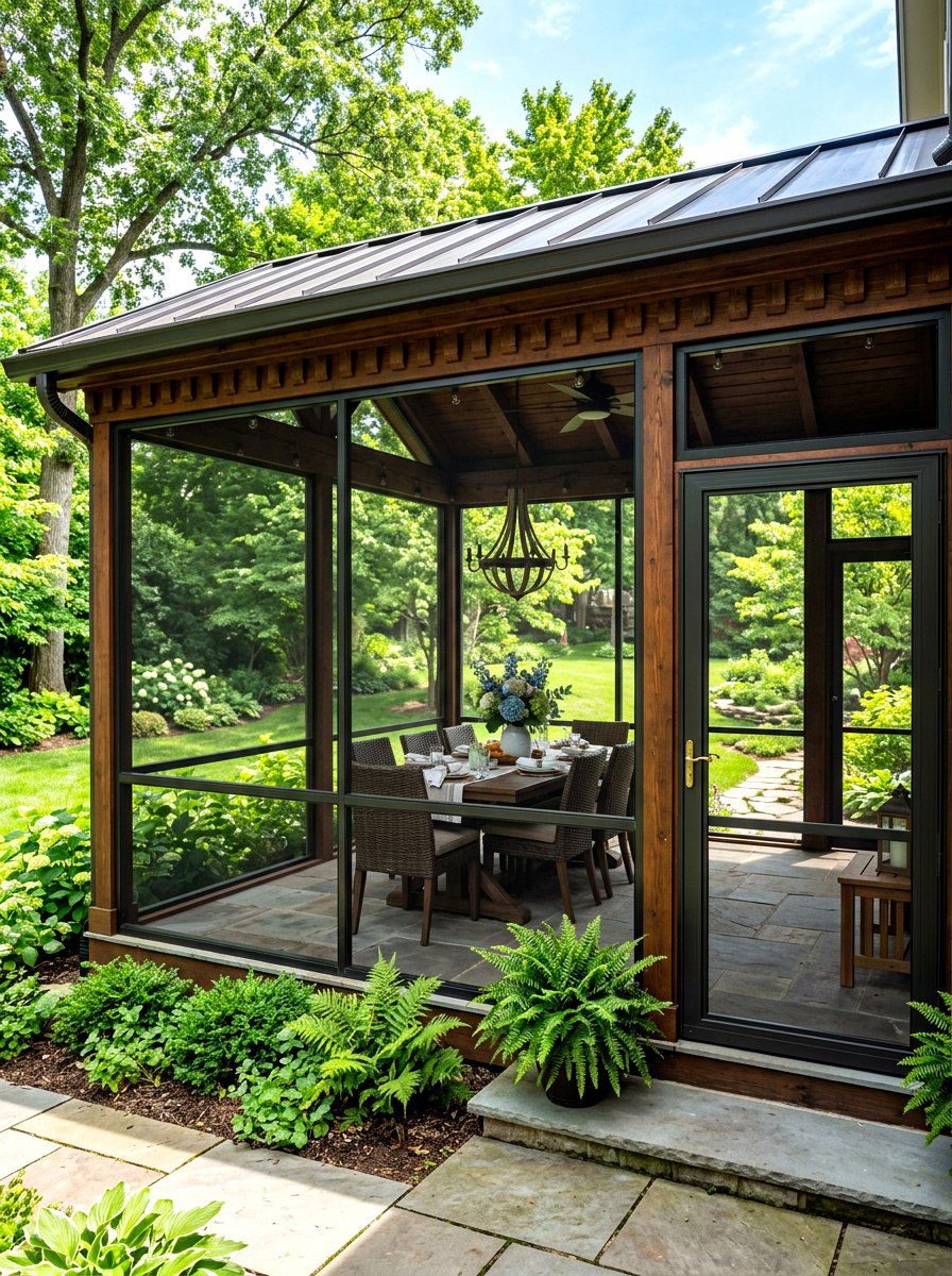 Screened In Porch - 30 porch shade ideas