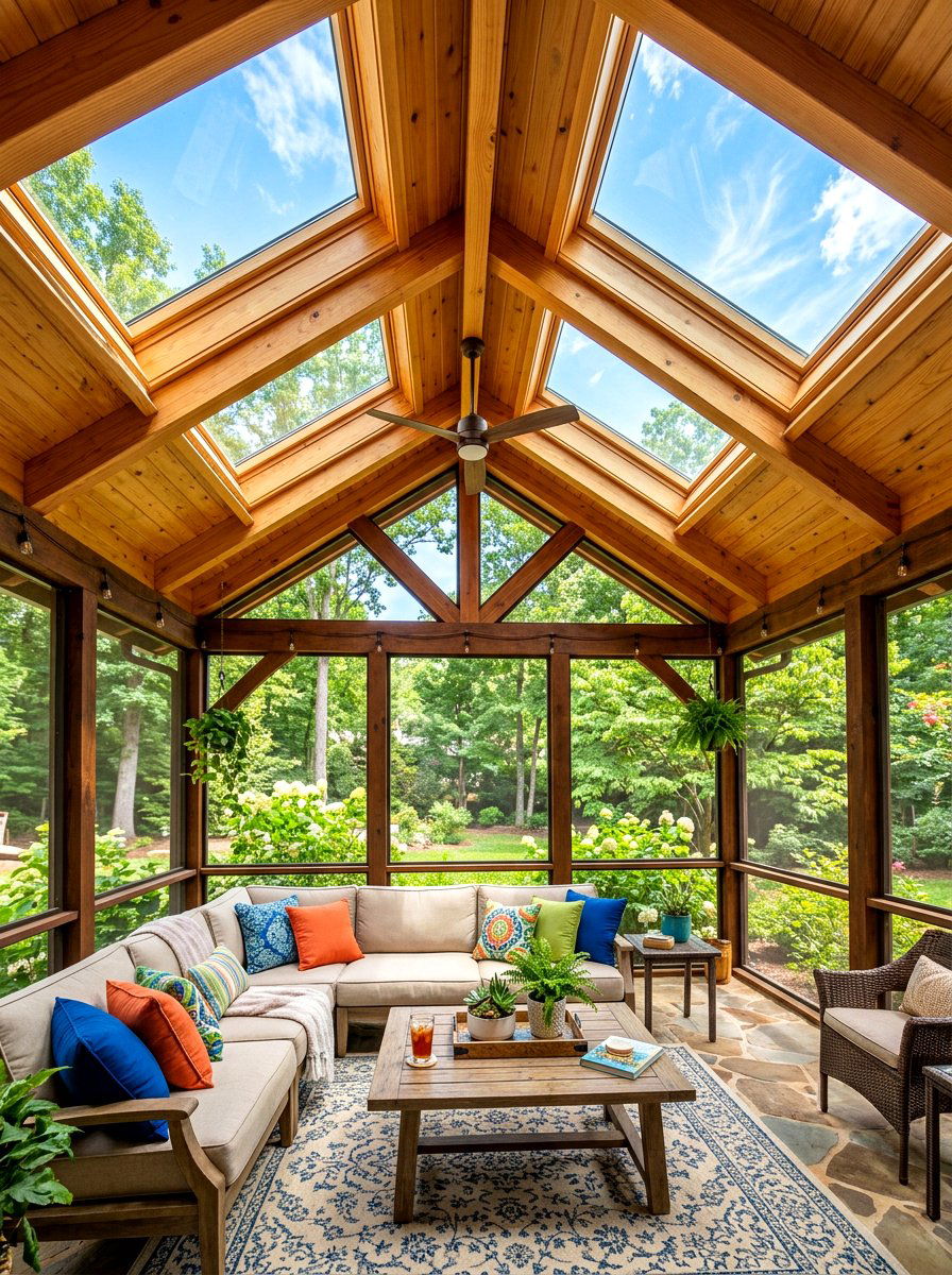 Screened In Porch Skylights - 30 screened in porch ideas