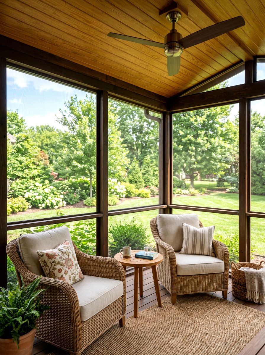 Screened In Porch - 30 all weather patio ideas