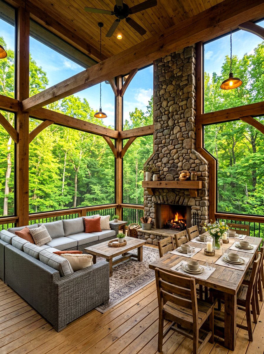 Screened Porch - 30 home retreat room ideas