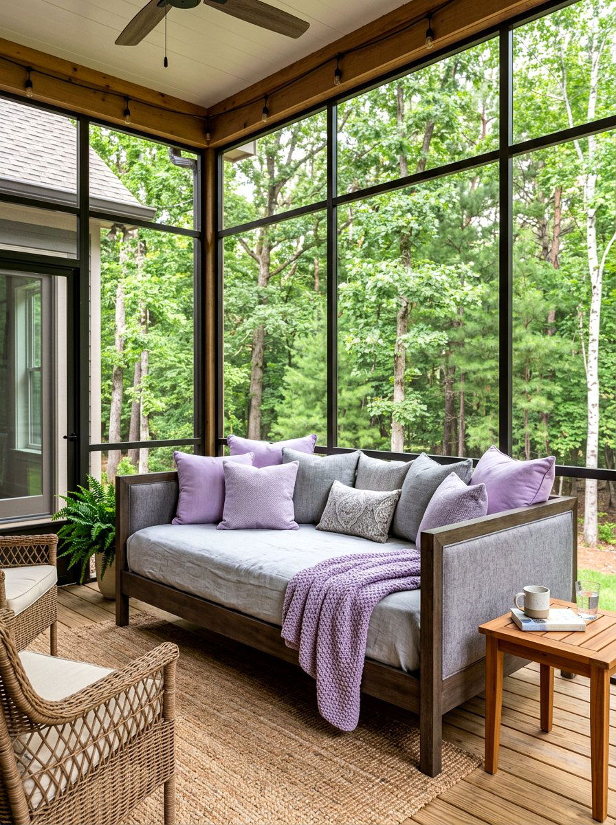 Screened Porch Daybed - 30 porch daybed ideas