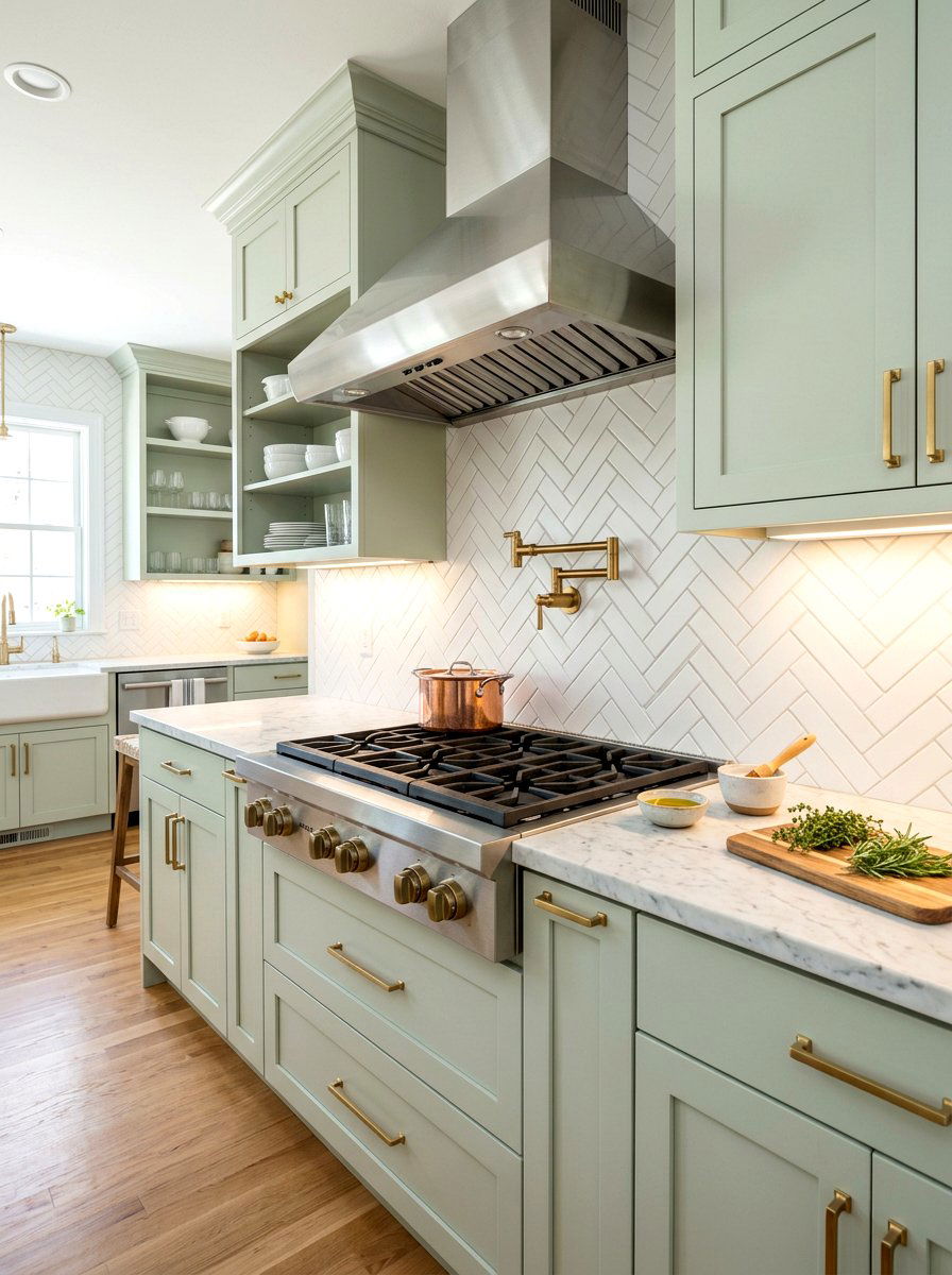 Scrub Backsplash Grout - 30 spring kitchen reset ideas