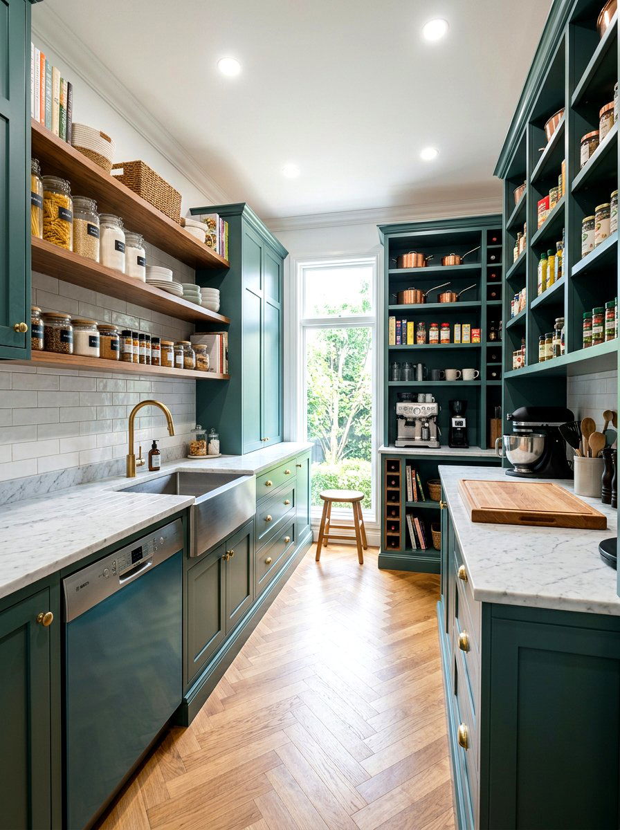 Scullery Style Pantry - 30 Nancy Meyers pantry ideas