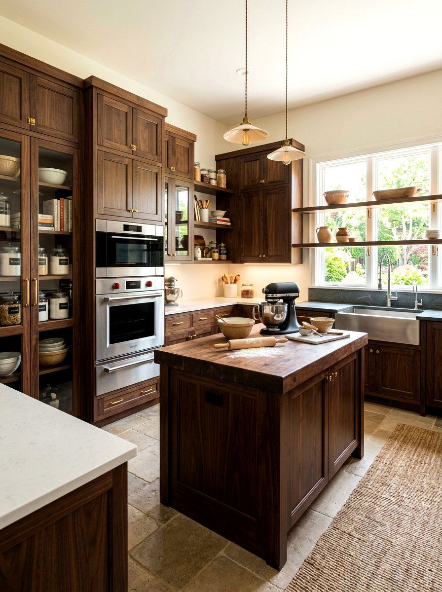 Scullery With Built In Double Ovens - 30 walk in scullery ideas