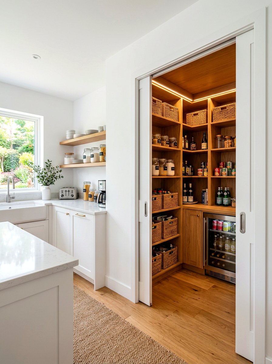 Scullery With Pocket Doors - 30 walk in scullery ideas
