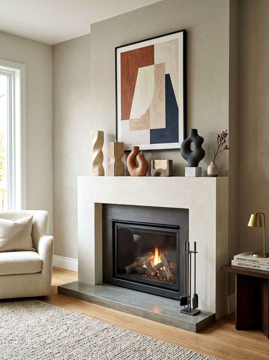 30 mantel candle styling ideas for Cozy, Elegant Nights