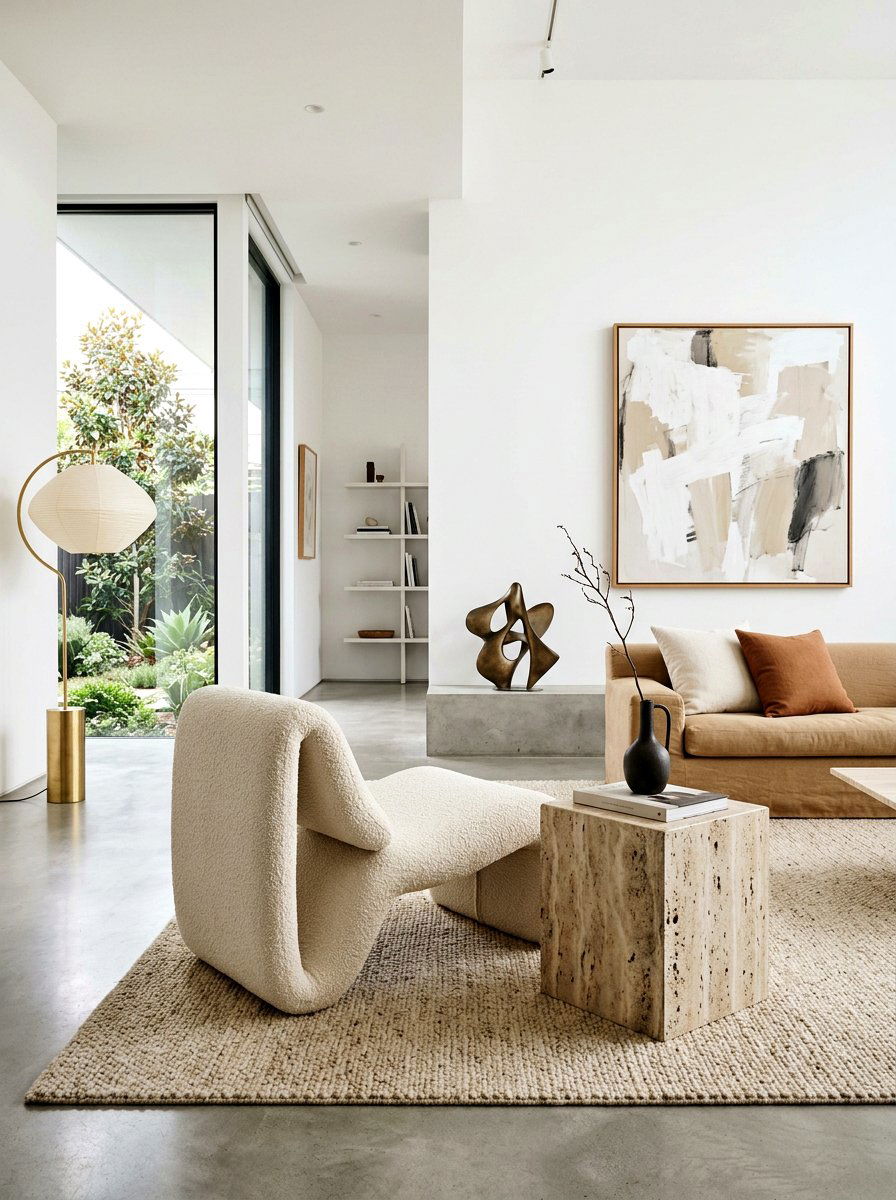 Sculptural Furniture Living Room - 30 luxury living room ideas