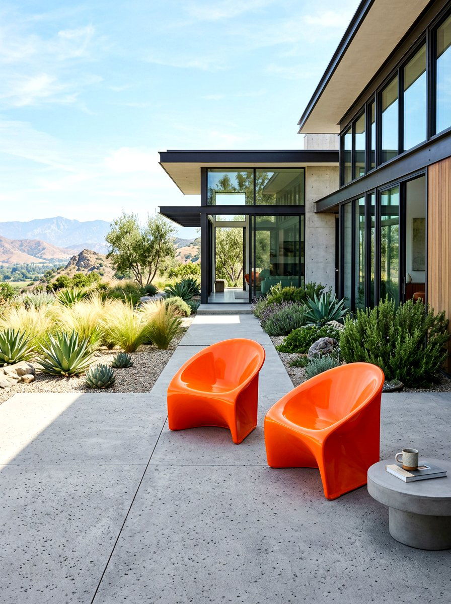 Sculptural Outdoor Seating - 30 outdoor lounge chair ideas