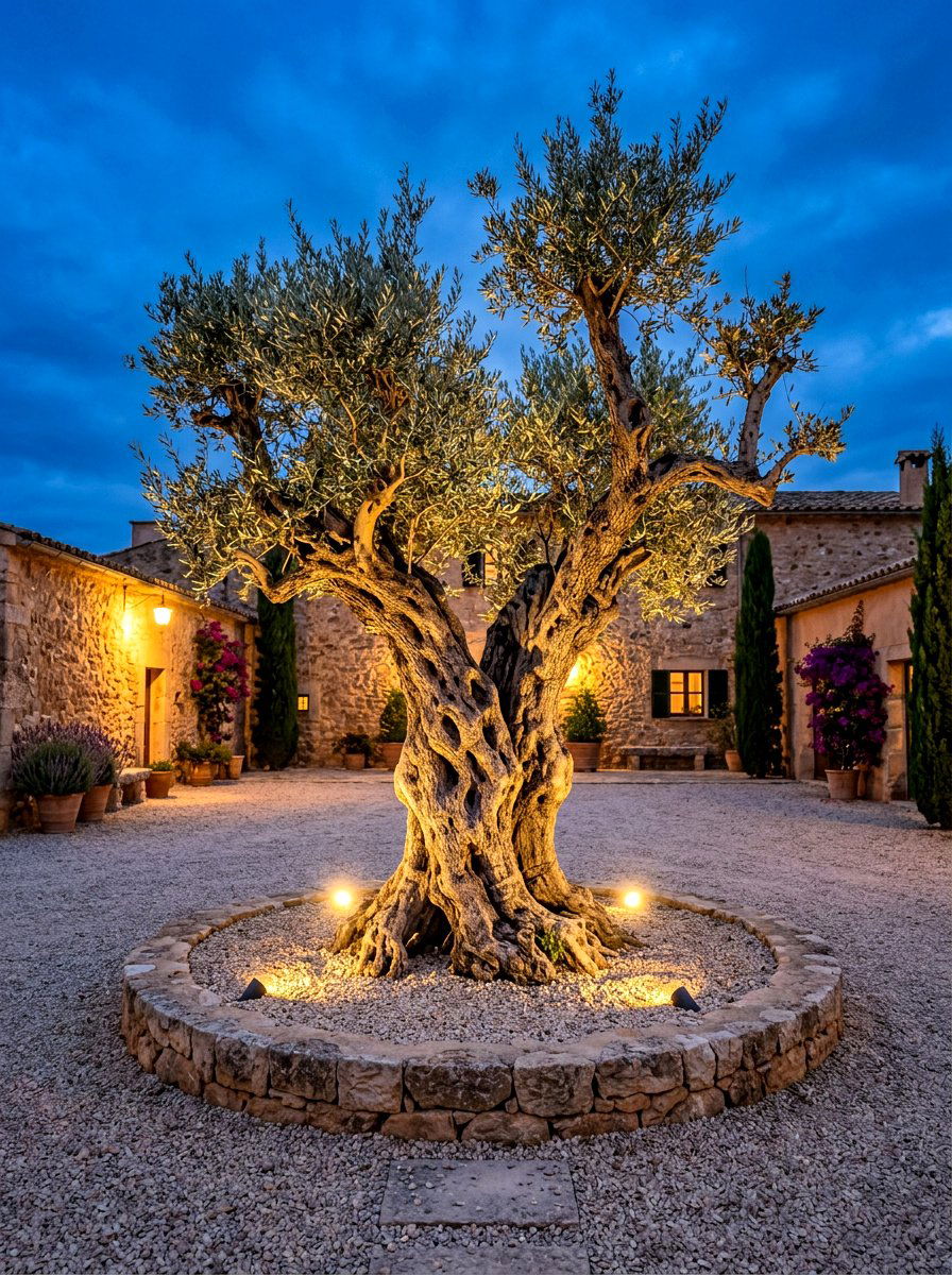 Sculptural Tree Focal Point - 30 quiet luxury backyard ideas