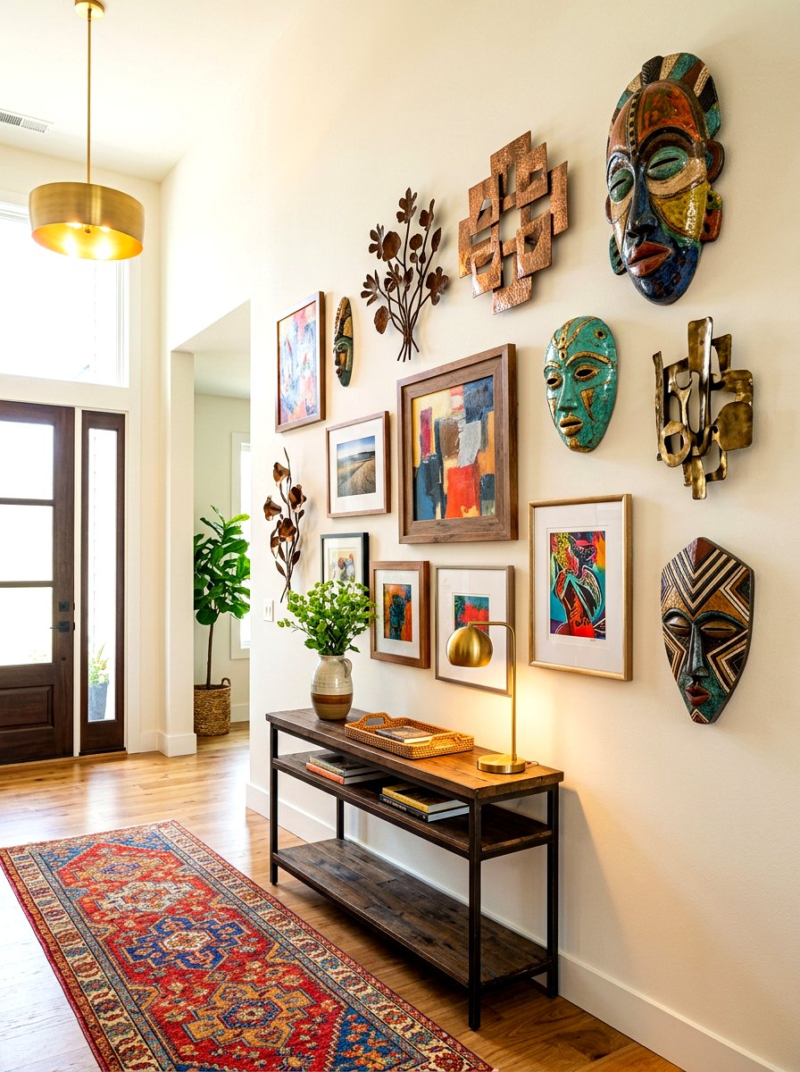 Sculptural Wall Elements - 30 maximalist art wall ideas