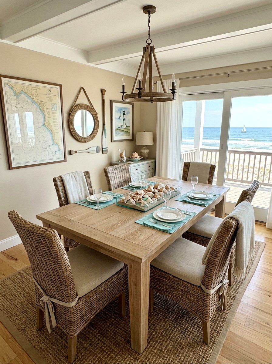 Sea Shell Collection - 30 dining room centerpiece ideas