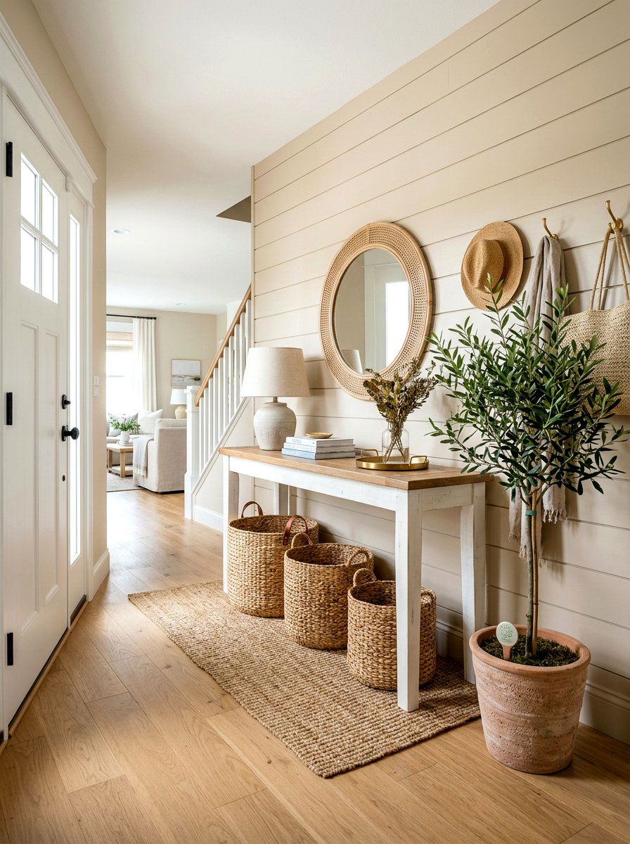 Seagrass Basket - 30 natural fiber decor ideas