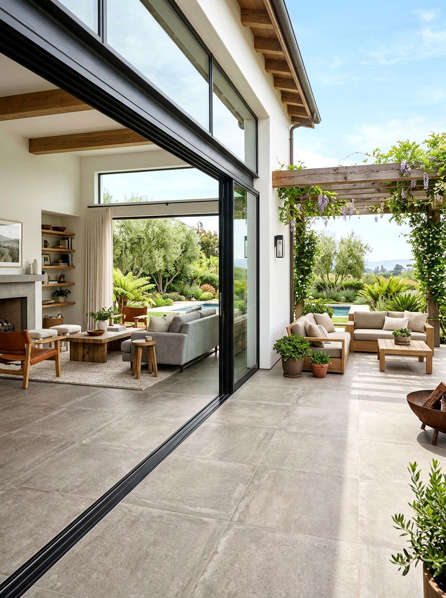 Seamless Indoor Outdoor Transition - 30 quiet luxury backyard ideas