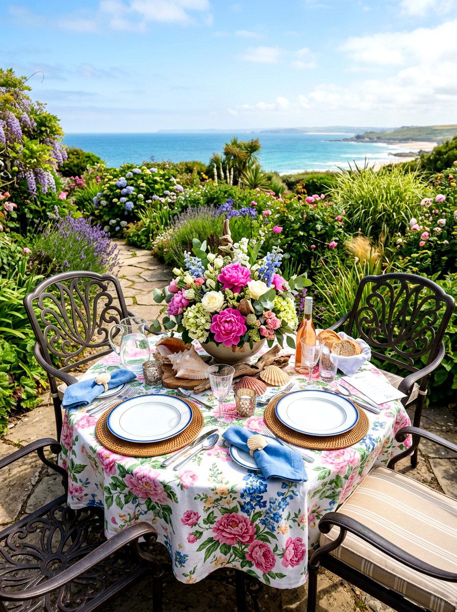 Seaside Garden Table Layout - 30 seafood dinner table ideas aesthetic