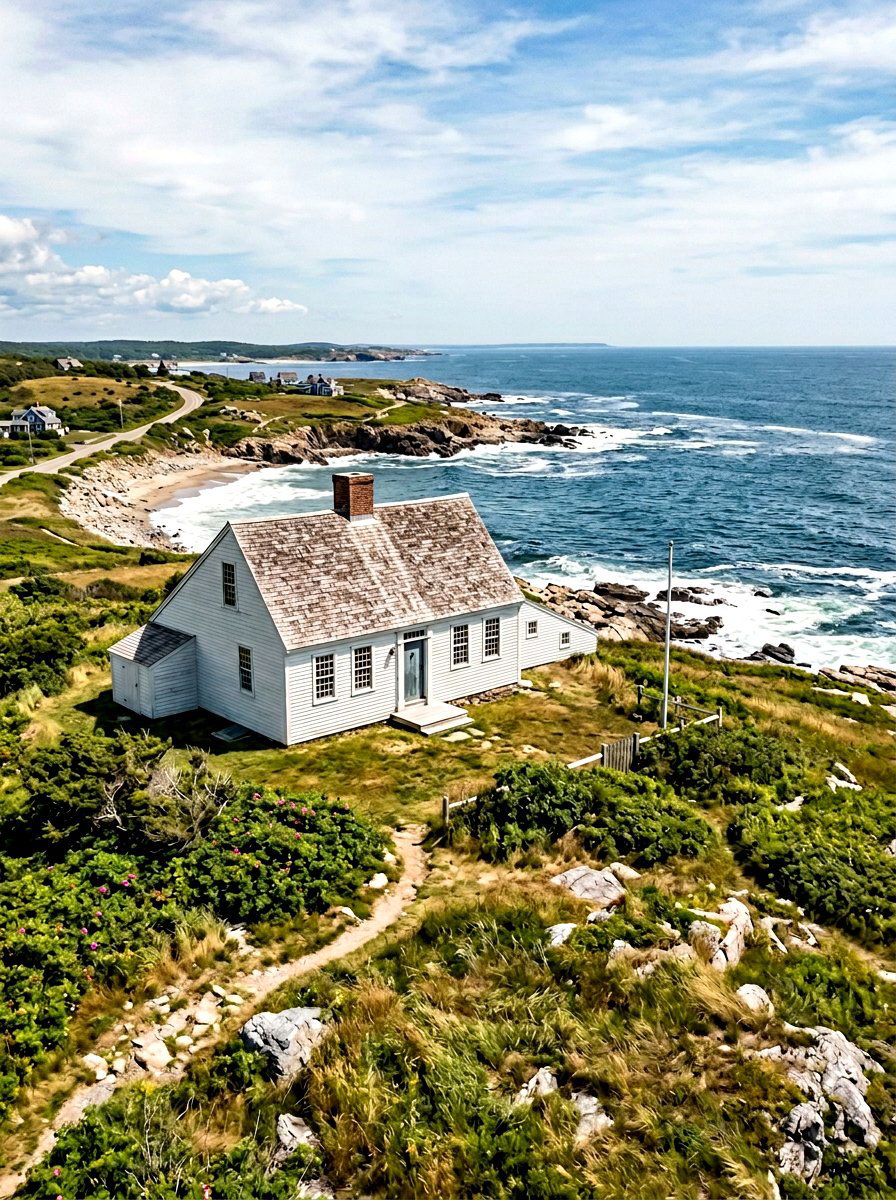 Seaside saltbox beach cottage - 30 beach cottage exterior ideas