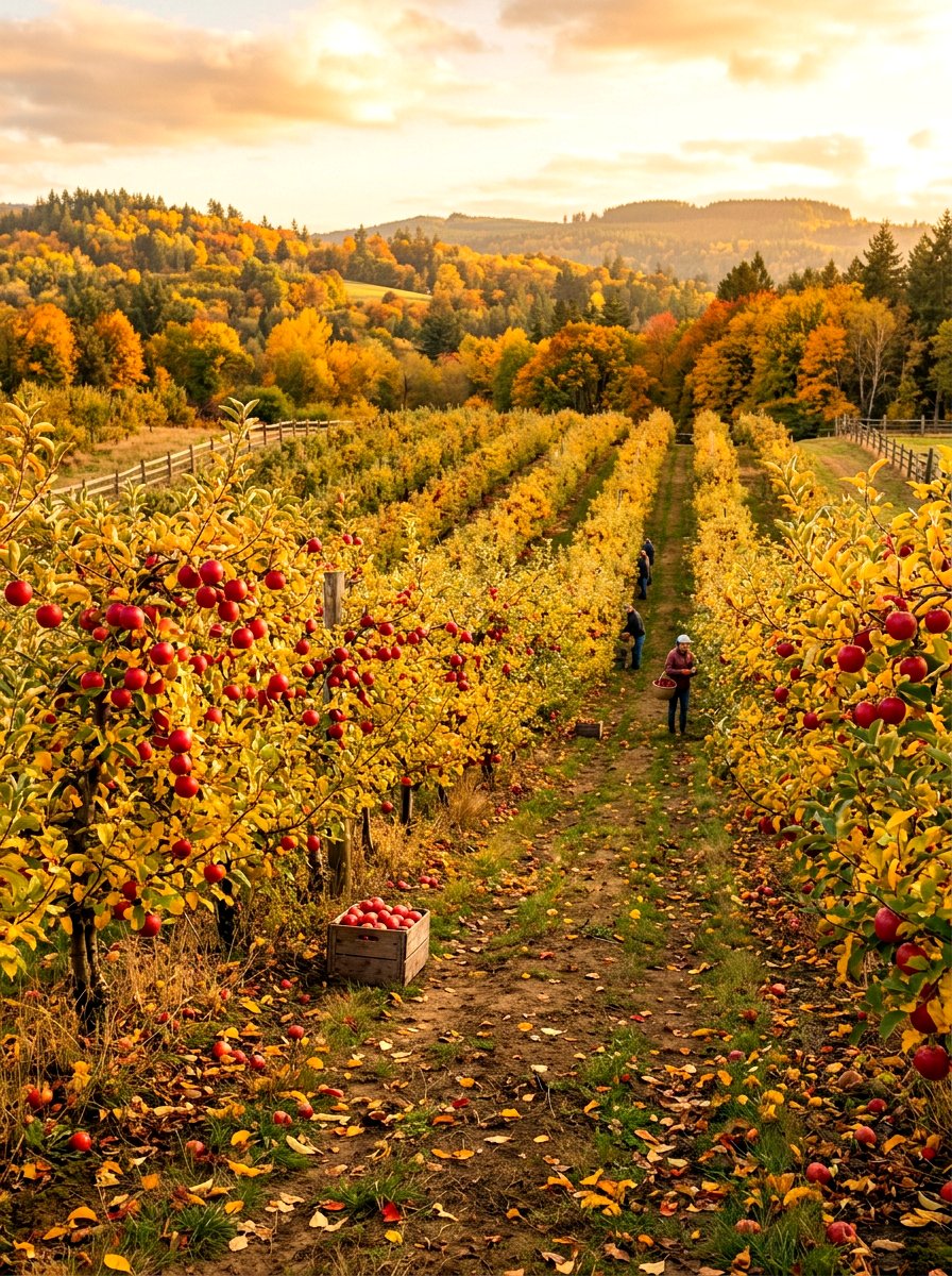 Seasonal Color Fruit Orchard - 30 dwarf fruit tree garden ideas