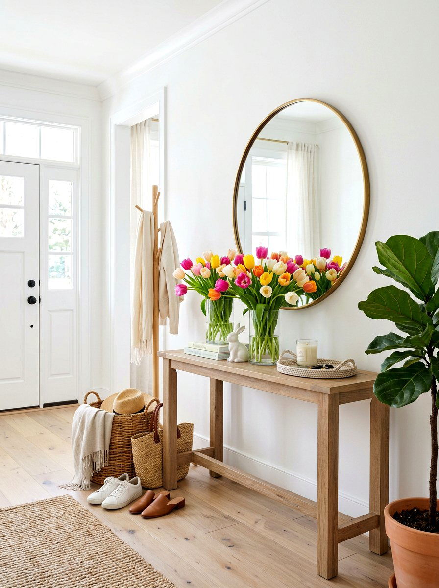 Seasonal Entry Decor - 30 entry console styling ideas