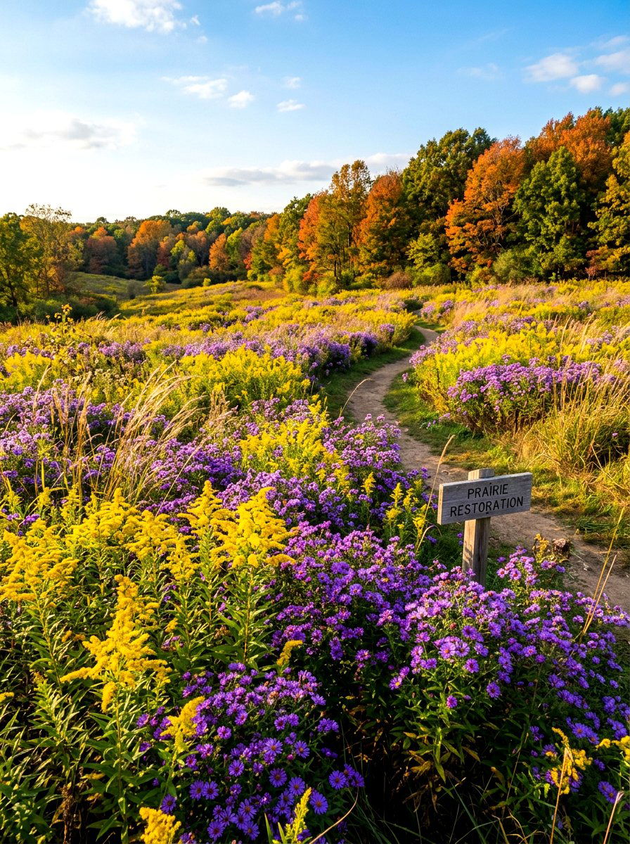 Seasonal Prairie Transformation - 30 prairie style garden ideas