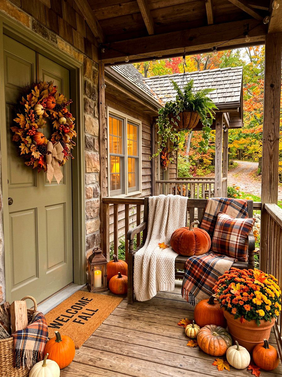 Seasonal Side Porch Decor - 30 side porch ideas