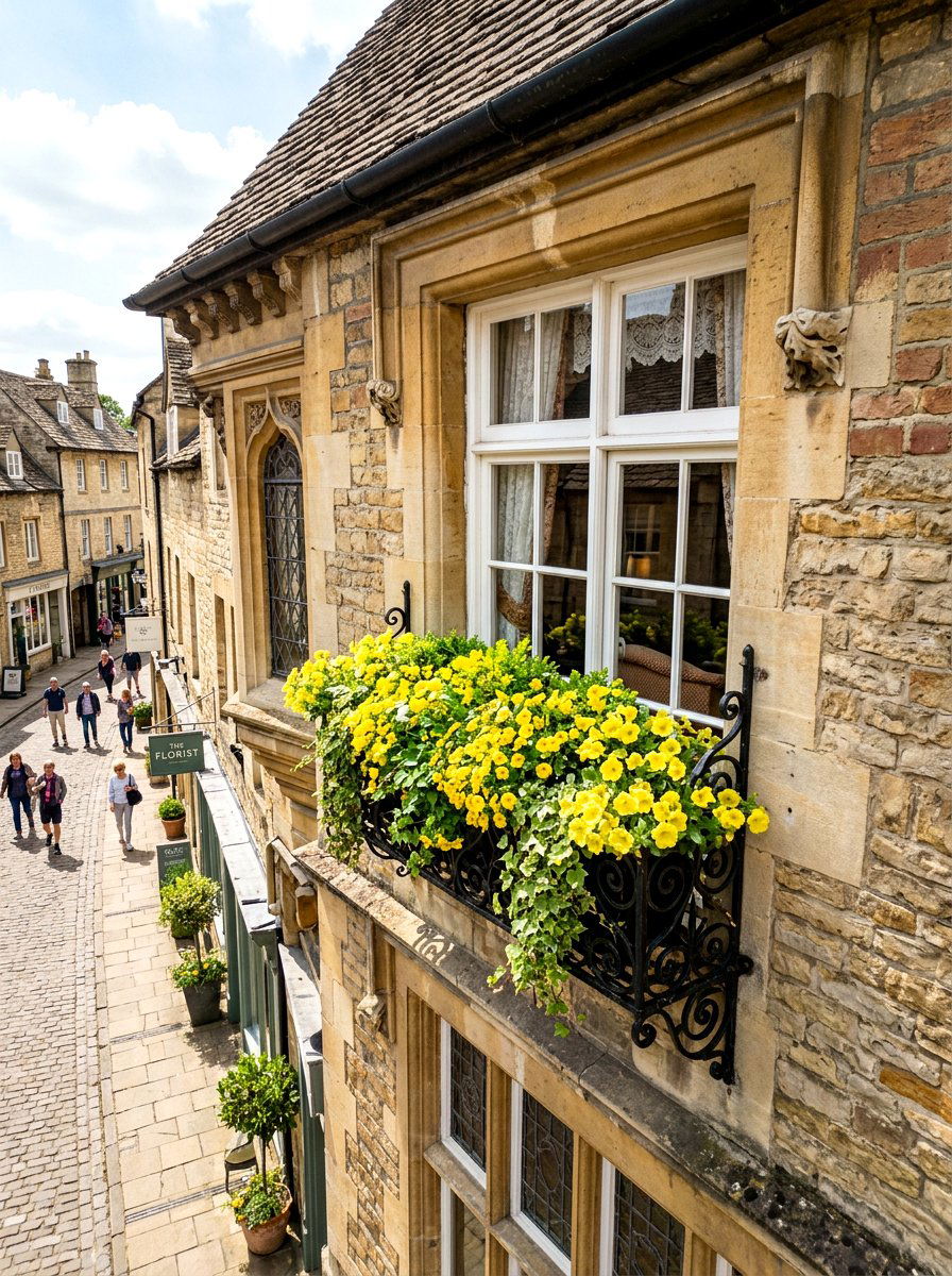 Second floor window box - 30 window box ideas