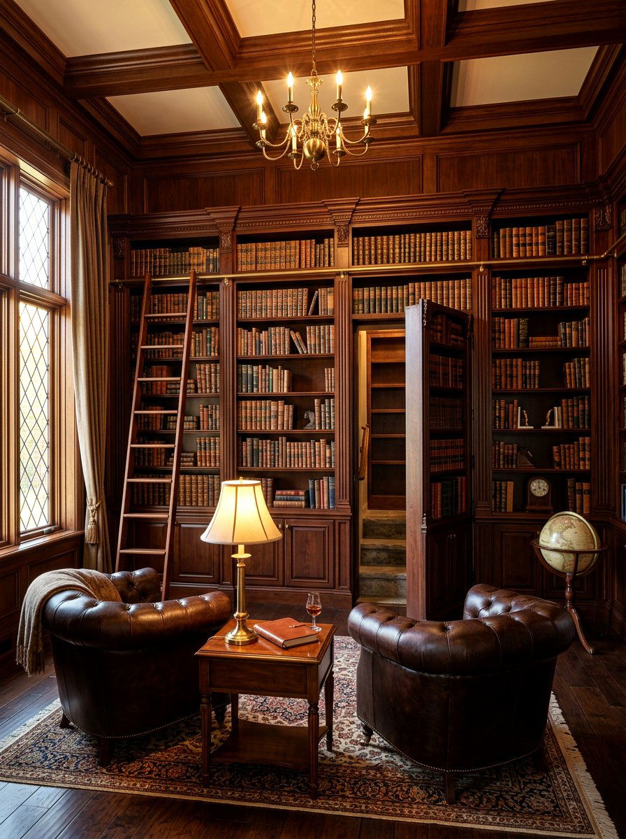 Secret Compartment Bookshelf - 30 hidden storage furniture ideas